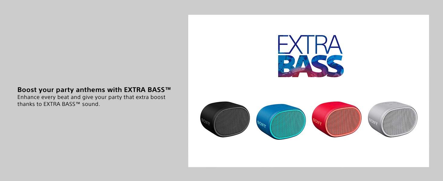 Loa Bluetooth Sony ExtraBass XB01 - Hàng Chính Hãng