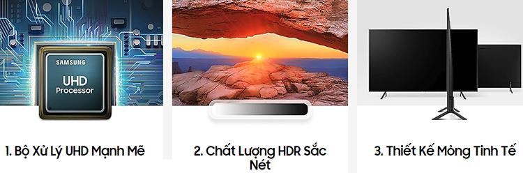 Smart Tivi Samsung 43 inch 4K UHD UA43RU7200KXXV