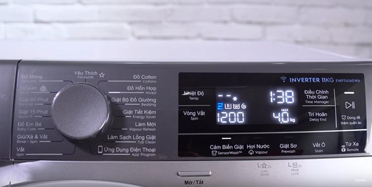 Máy Giặt Electrolux Inverter 11kg EWF1141AEWA Máy Giặt Electrolux Inverter 11kg EWF1141AEWA