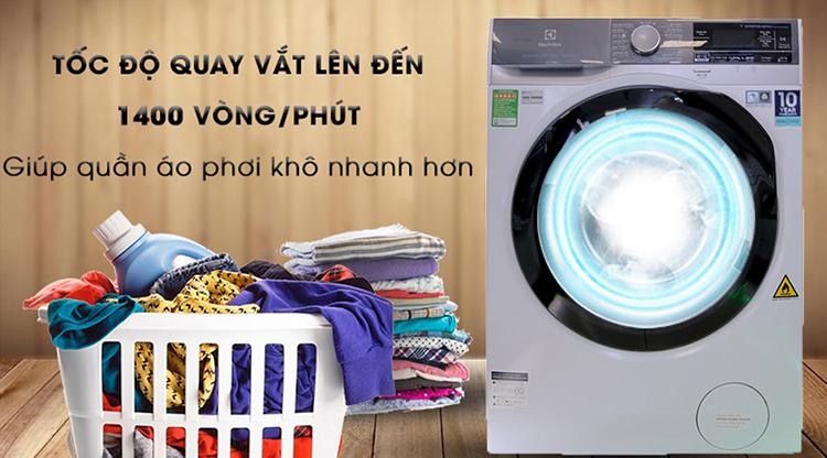 Máy Giặt Cửa Trước Inverter Electrolux EWF1141AEWA (11kg) - Hàng Chính Hãng Máy Giặt Cửa Trước Inverter Electrolux EWF1141AEWA (11kg) - Hàng Chính Hãng