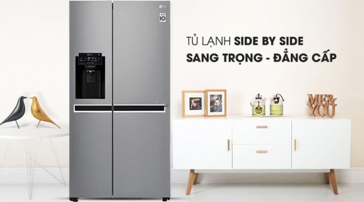 Tủ lạnh LG Inverter 601 lít GR-D247JDS Tủ lạnh LG Inverter 601 lít GR-D247JDS