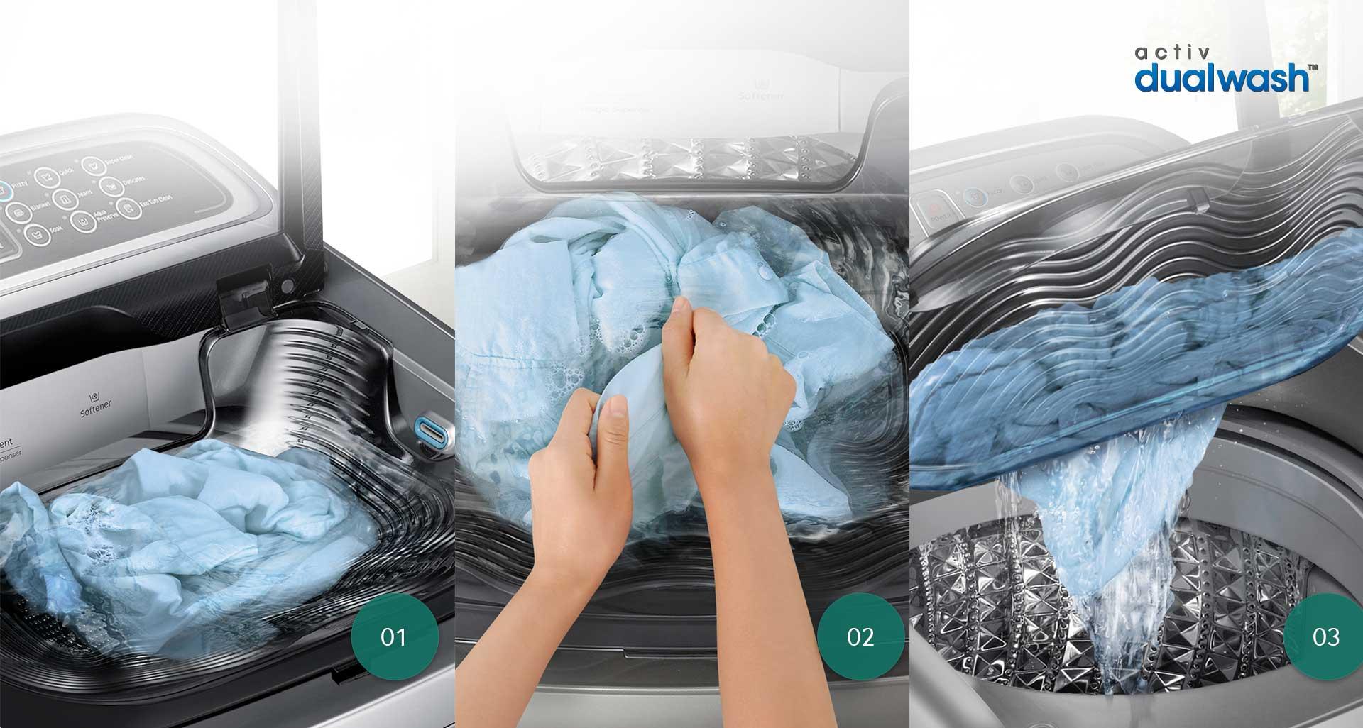 Máy Giặt Samsung WA10J5710SG/SV (10kg) Máy Giặt Samsung WA10J5710SG/SV (10kg)