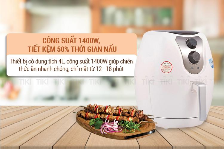 Nồi Chiên Không Dầu Perfect GLA 609 (4L)