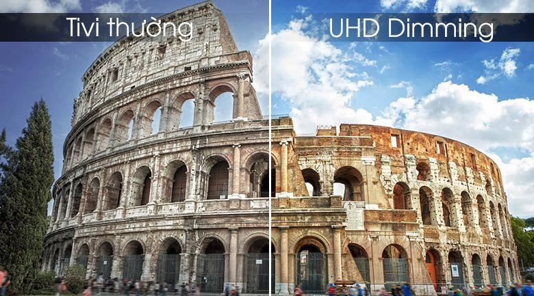 Công nghệ UHD Dimming tối ưu hóa độ tương phản, độ nét, màu sắc giúp nâng cao chiều sâu cho khung hình Công nghệ UHD Dimming tối ưu hóa độ tương phản, độ nét, màu sắc giúp nâng cao chiều sâu cho khung hình