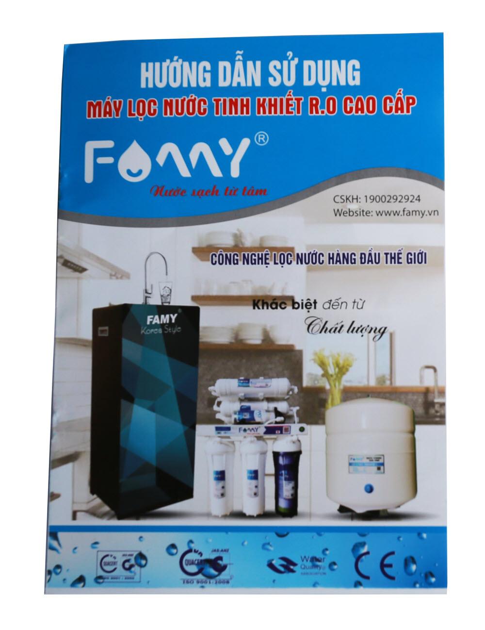 hướng dẫn sử dụng - Bộ lọc nước đầu nguồn FAMY BC0320