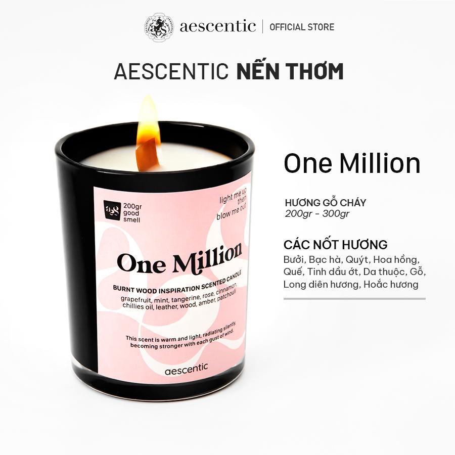AESCENTIC - Nến thơm hương nước hoa one million