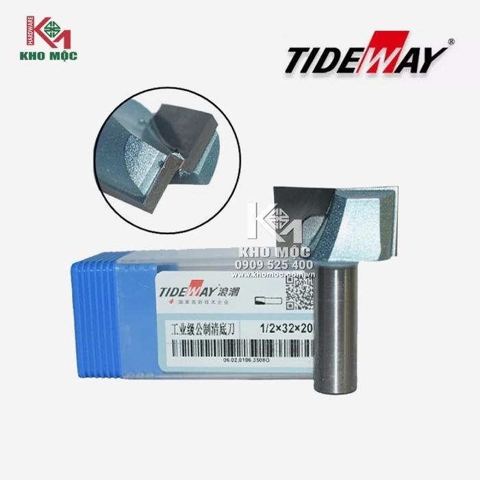 Mũi phay nền Tideway D32 12.7x32x20 không chỉ là một lựa chọn thông minh cho xưởng sản xuất 