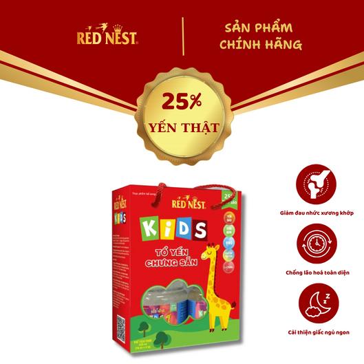 Yến sào Khánh Hòa chưng sẵn Kids 25% Xách 4