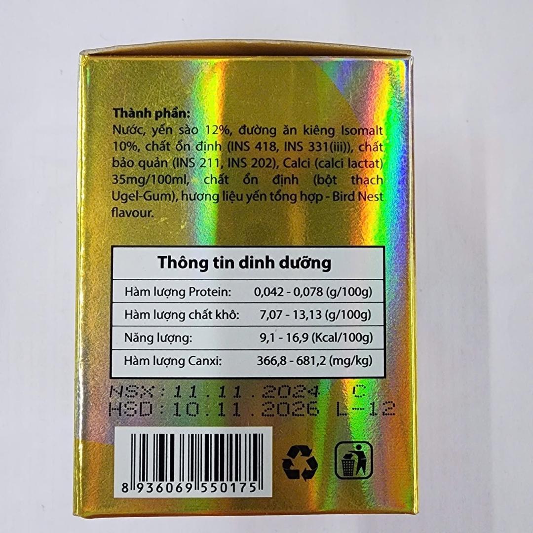 Nước Yến Sào Canxi 12% Lọ 70ml