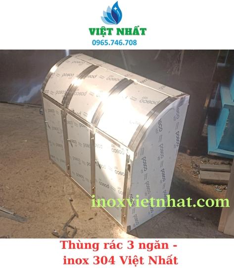 thùng rác inox