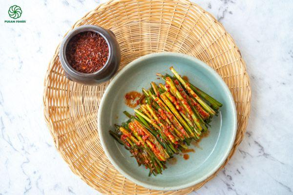 Kim chi hẹ Buchu-kimchi dễ làm