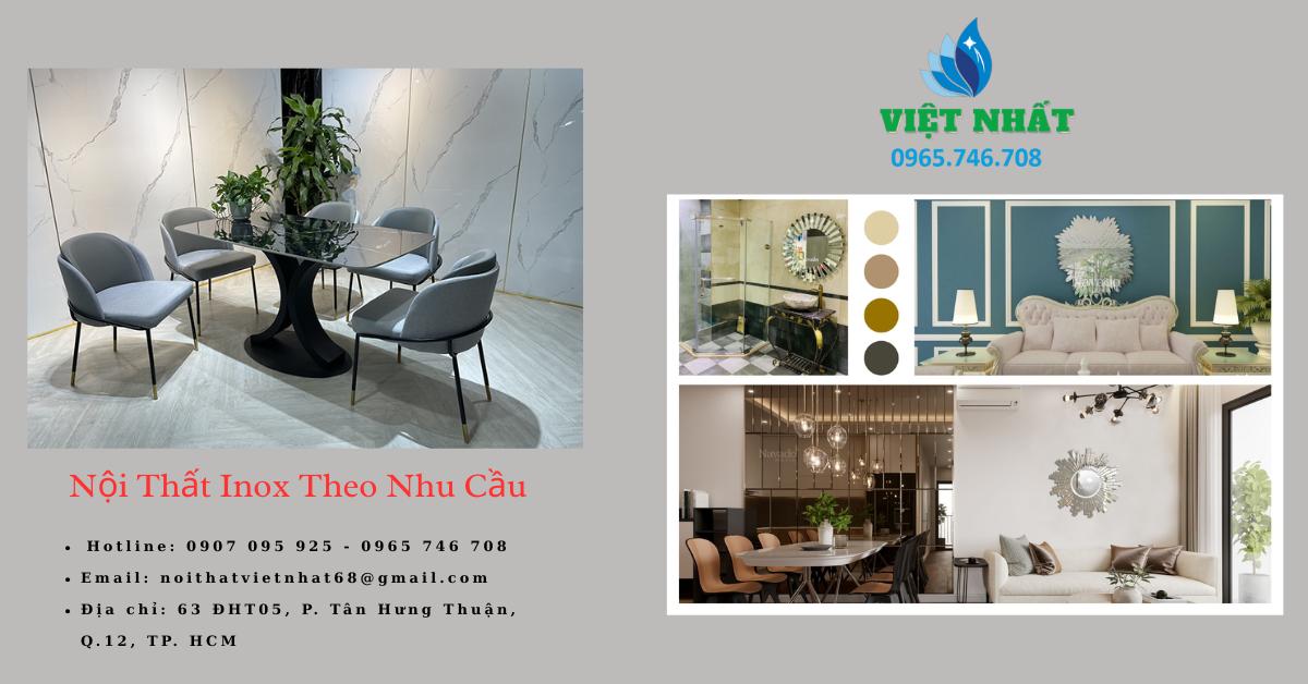 baàn ghế inox