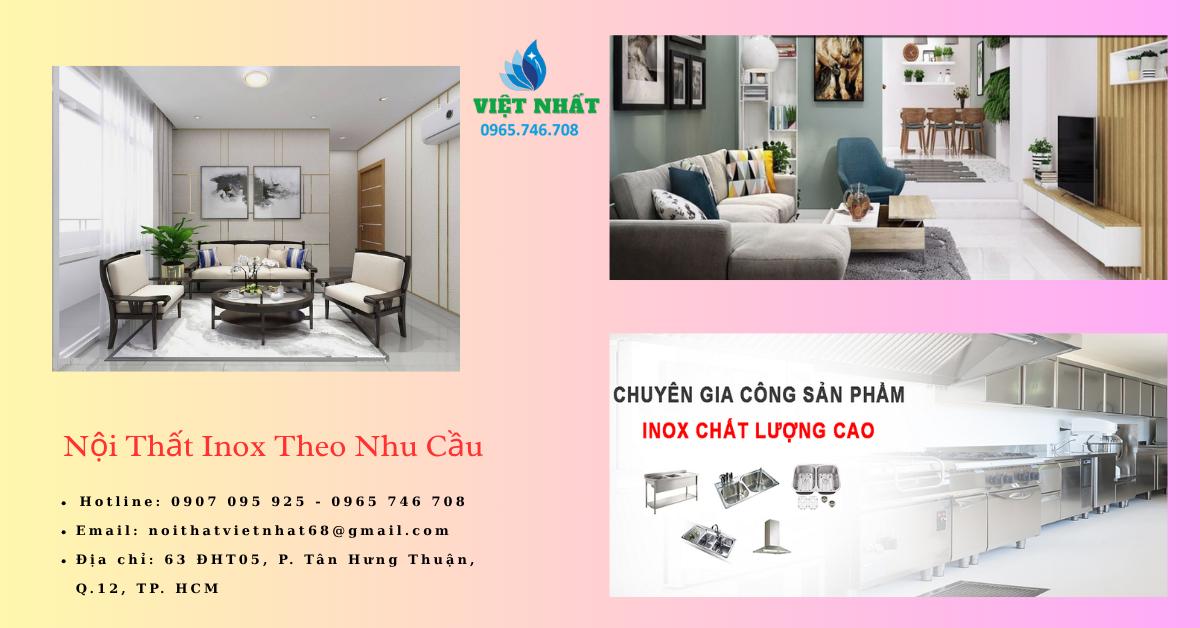 bàn ghế inox