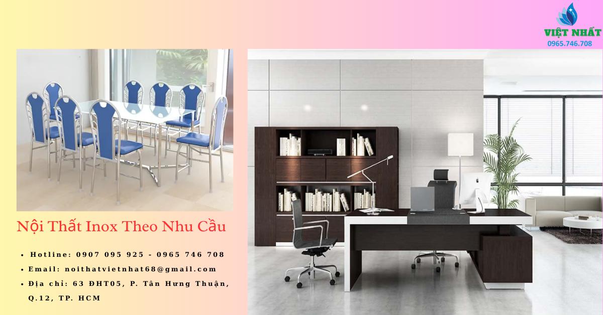 bàn ghế inox việt nhất